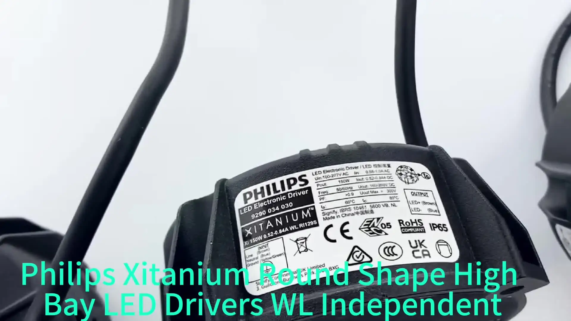 929003459180 RHB Xi 200W Philips Highbays Drivers with 1-10V Dimming