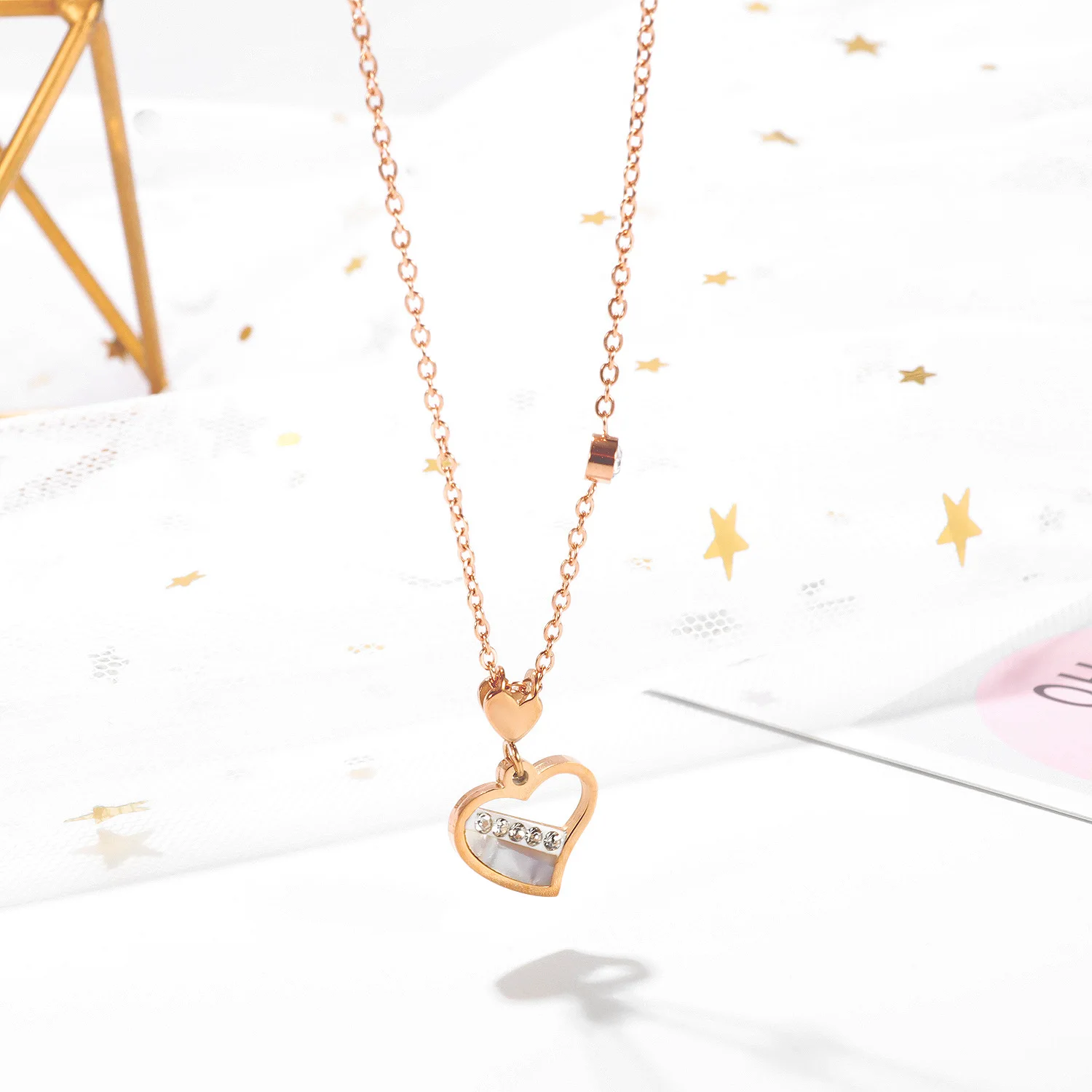 8 Gram Gold Chain Designs Heart Shaped 