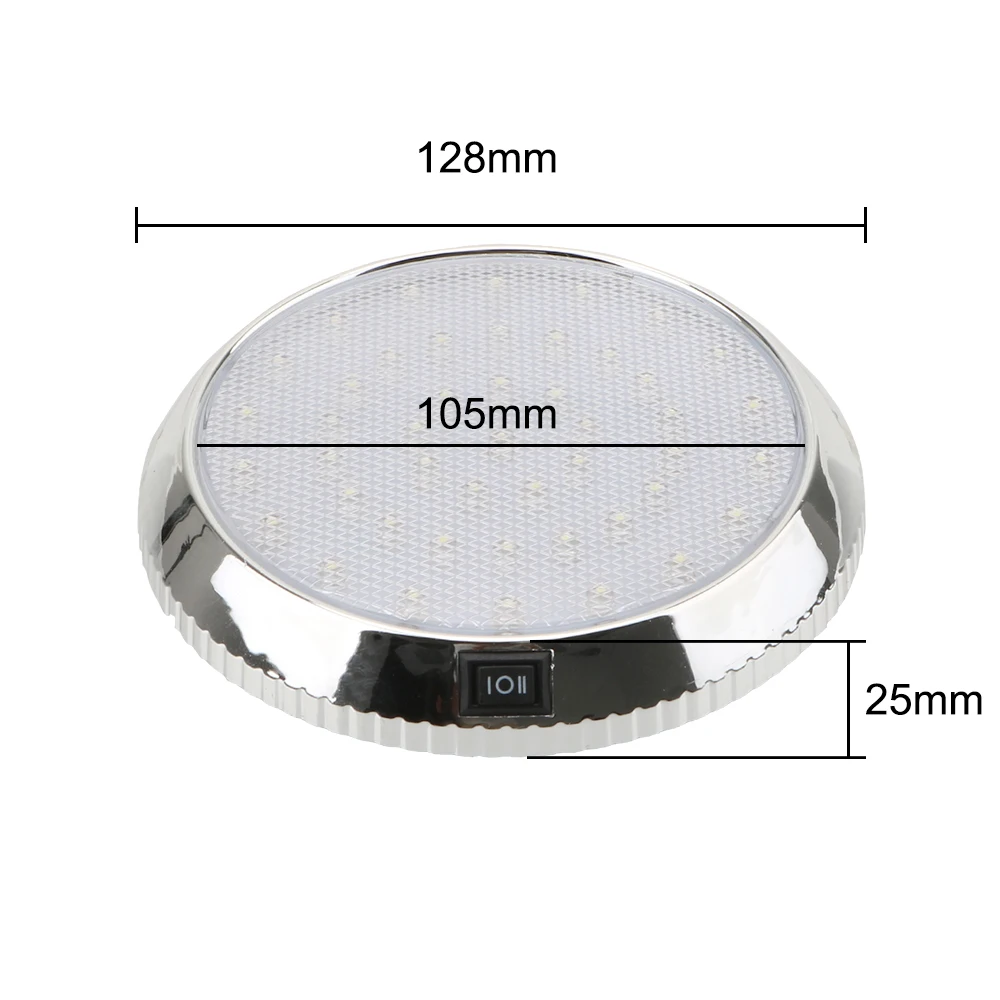 Universal 12V Car Interior Dome Light Car Auto Roof Ceiling Lamp 42 LED Car Indoor Reading