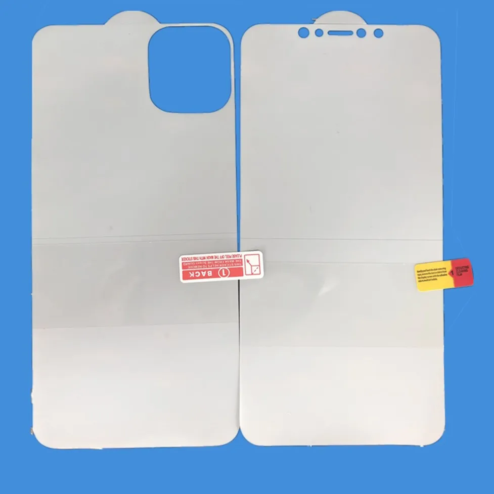 3d Curved Edge Tpu Clear Nano Hydrogel Screen Protector Film For Iphone