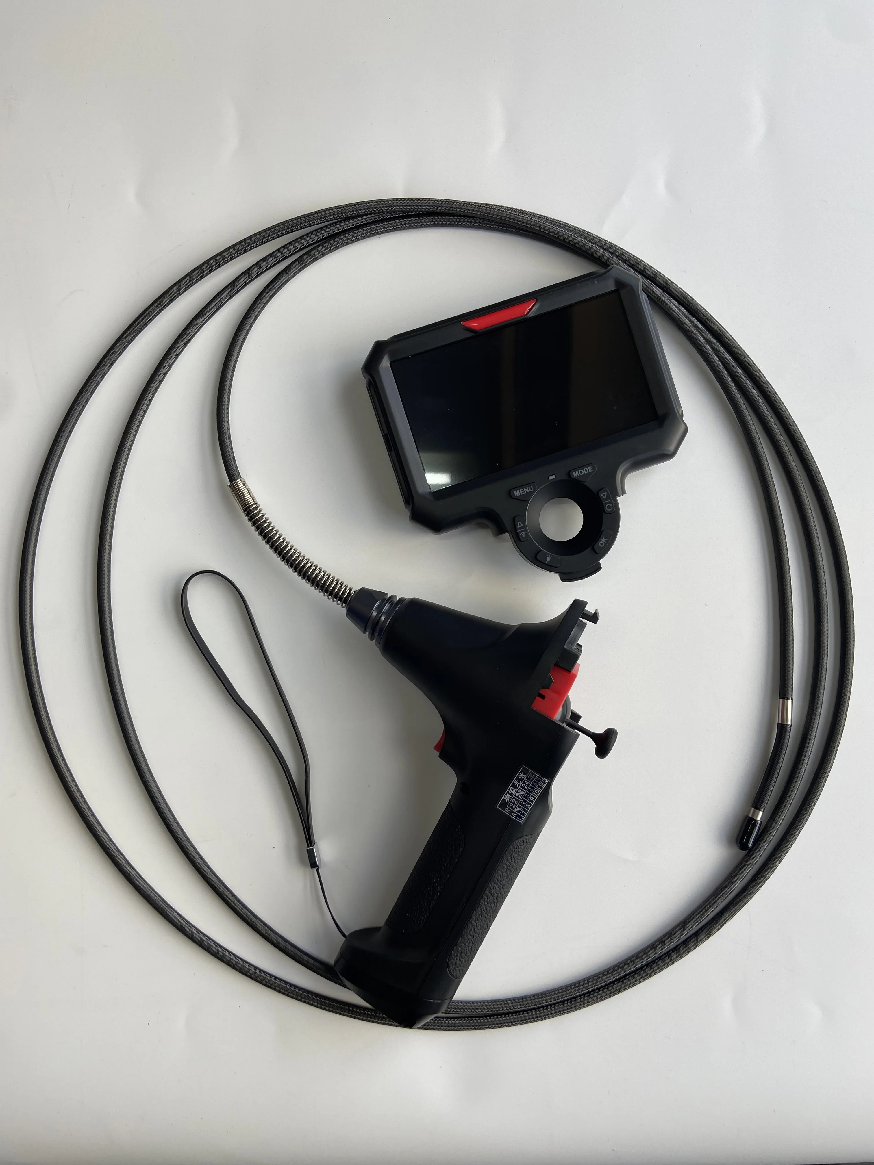 6mm Articulating Portable Industrial Video Borescope With 5 Inch