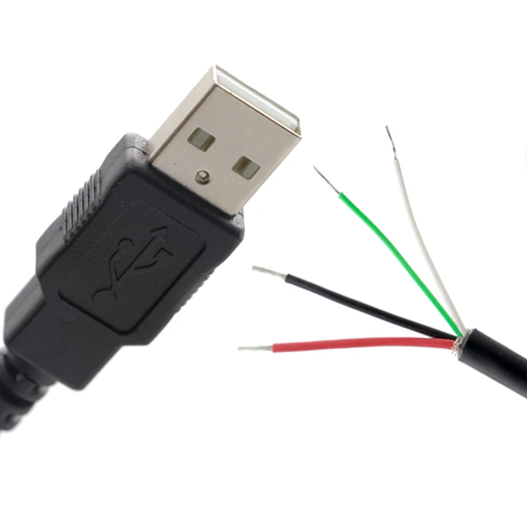 

usb a cable open end,100 Pieces