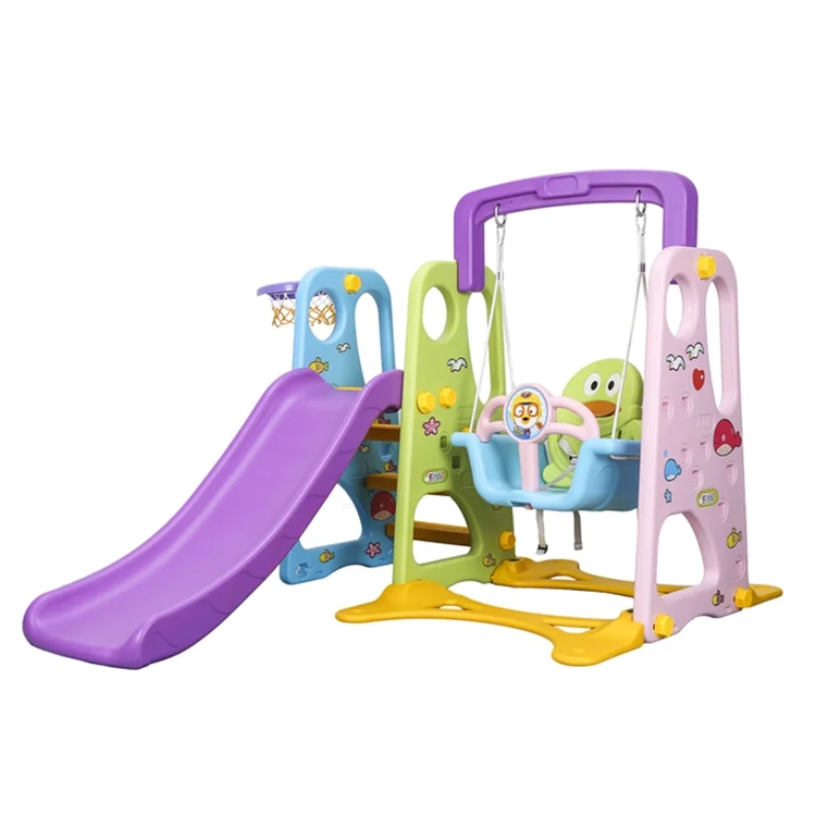 Feelkids Children Plastic Kids Outdoor Playground Swing and Slide details