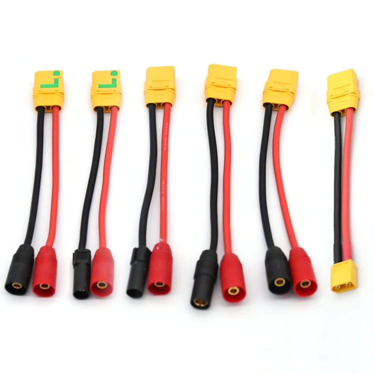 
Amass XT60 XT90 XT150 to AS150 Connector Tamiya JST Conversion Plug Charger Adapter Cable Wire For RC Lipo Battery 