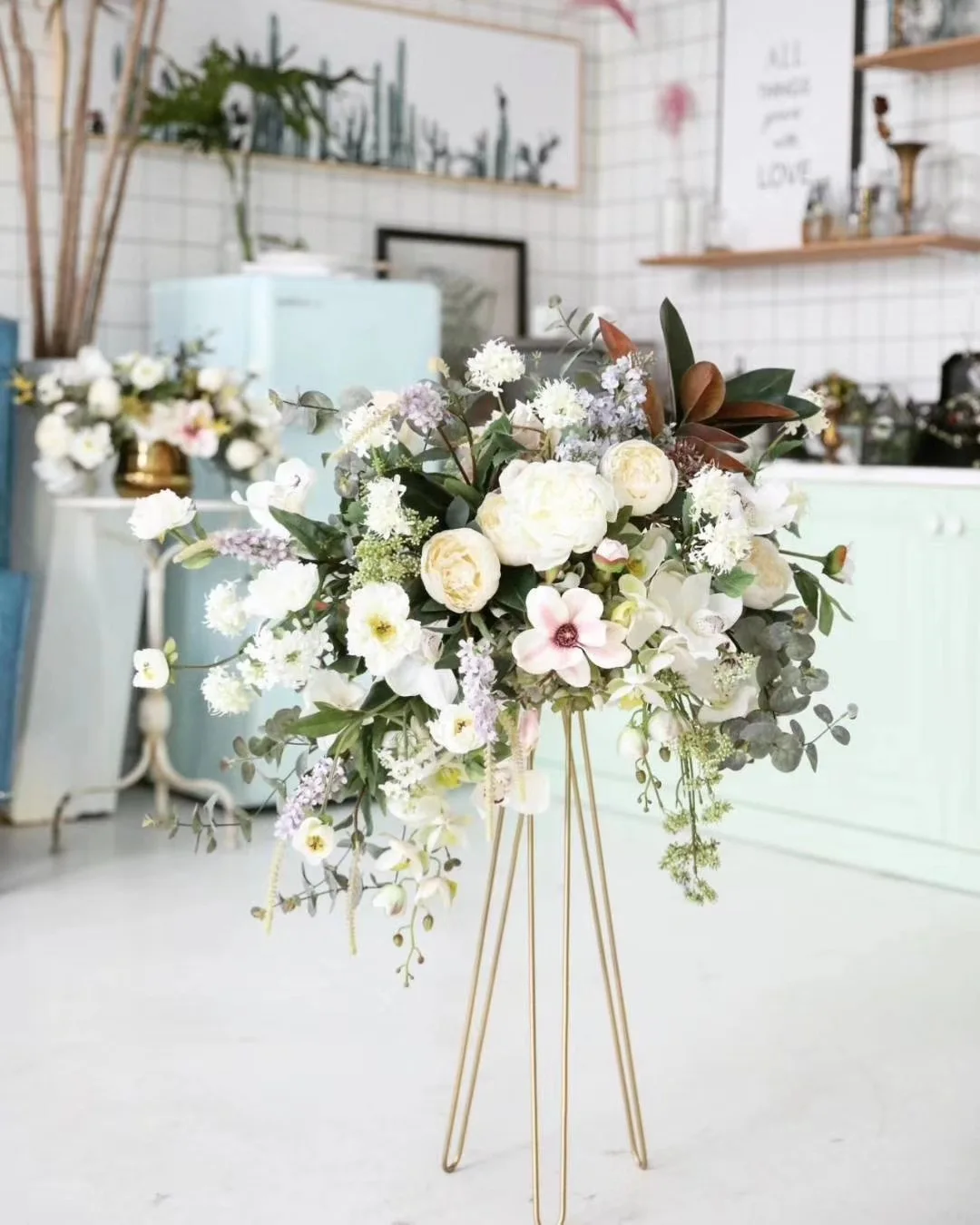 Metal Wedding Flower Stands Stand Iron Pot Metal Wedding Flower Stands