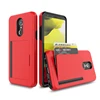 New High Capacity Card Slot Back Phone Case For LG Stylo 5 Flip Cover Slim Armor Wallet Style Design