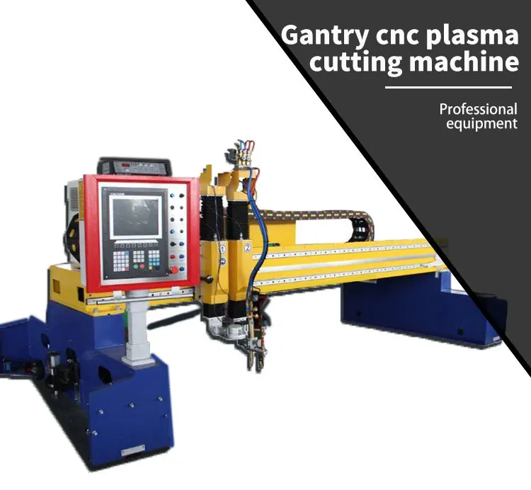 high precision gantry type plasma flame metal cutting machine