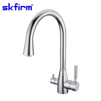Euro Standard 3 Way Water Filter Tri Flow Kitchen Faucet Taps