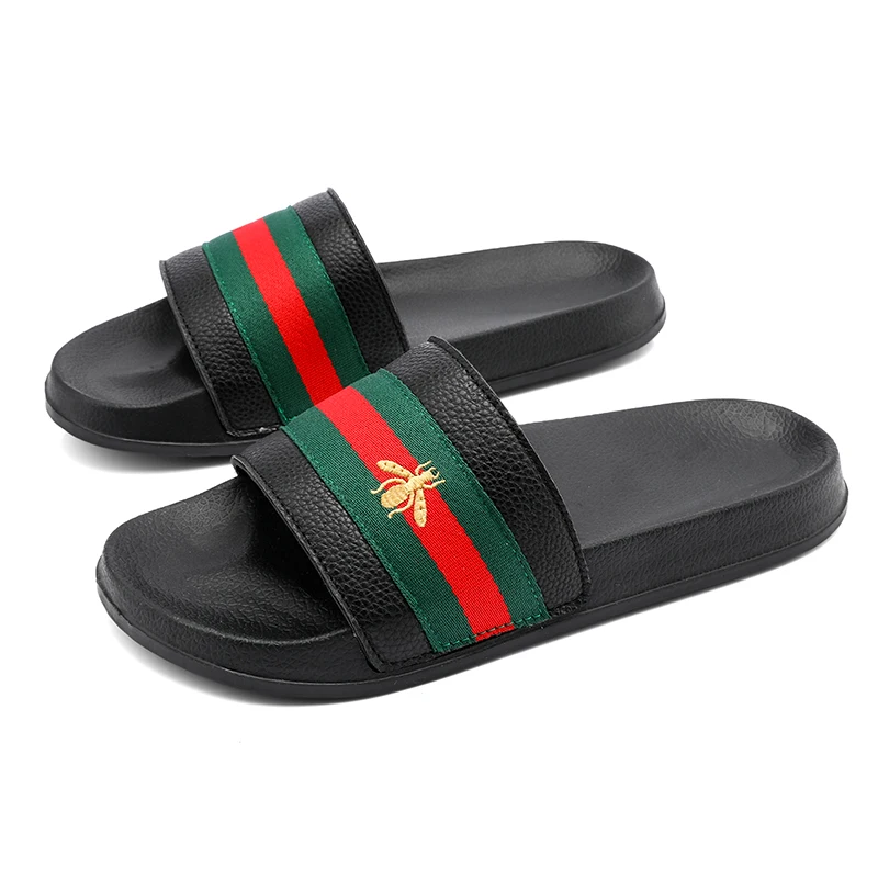

Men's Slippers Factory Wholesale Fashionable Sandles for men Outdoor Indoor EVA Slippers, Black