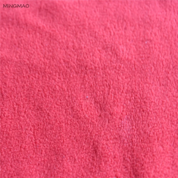 Winter Clothes Brushed 100 Polyester Melange Flannel Fabric Good