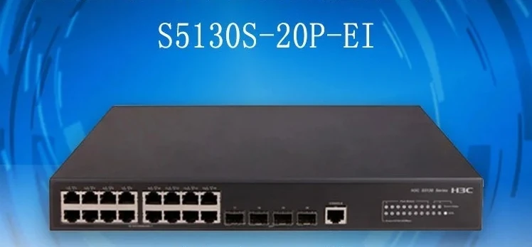 H3c S5130s-20p-ei 16 Gigabit Ethernet Ports+4 Gigabit Uplink Optical ...