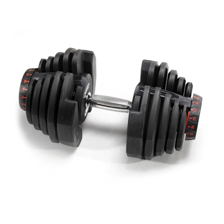 Barradumbles Ejercicio Chrome Dumbell Bar Pesas Ajustables Steel Weight ...