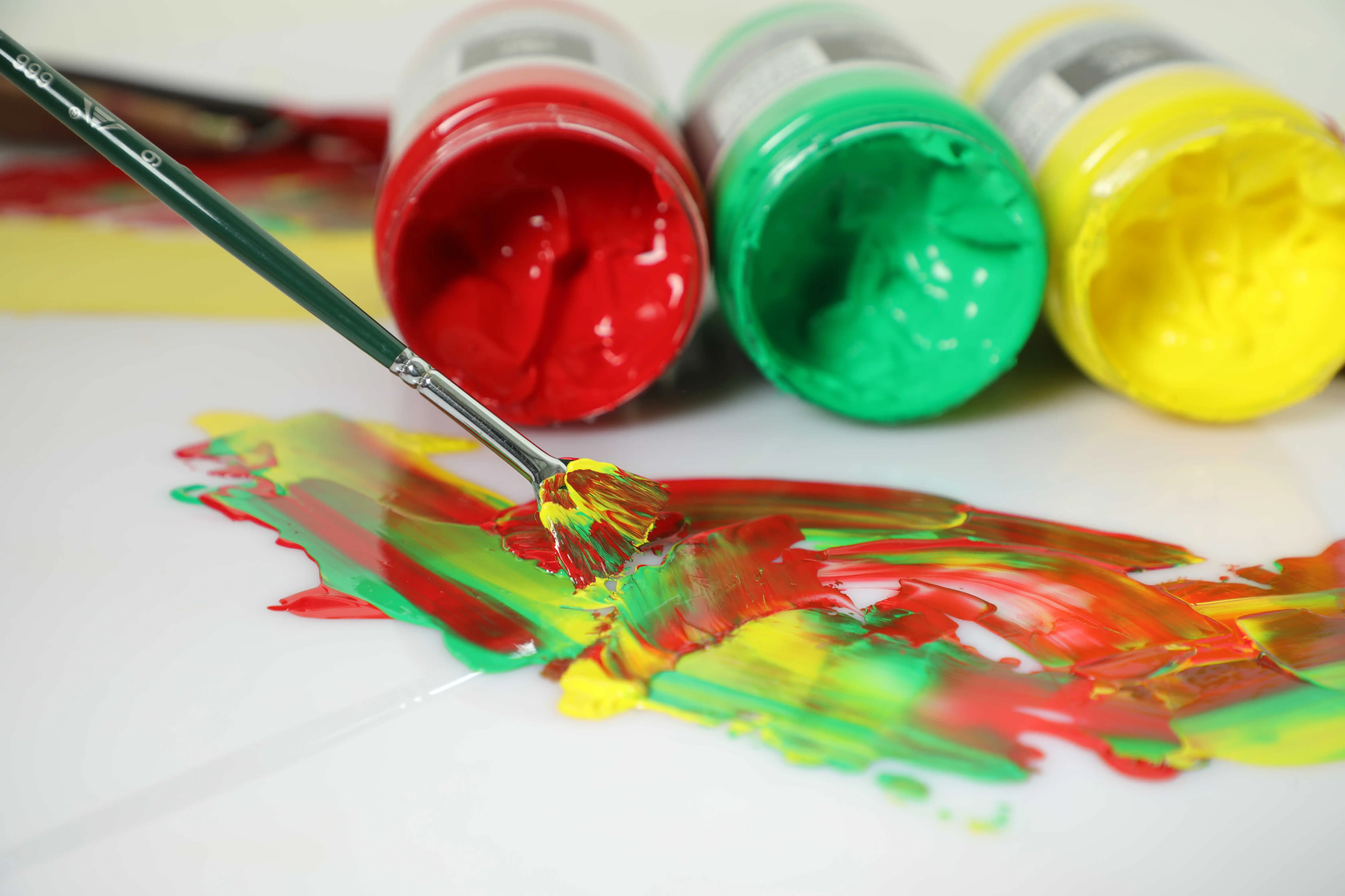 Wintree Cheap Non toxic Artist Acrylic Paint For Professional Canvas