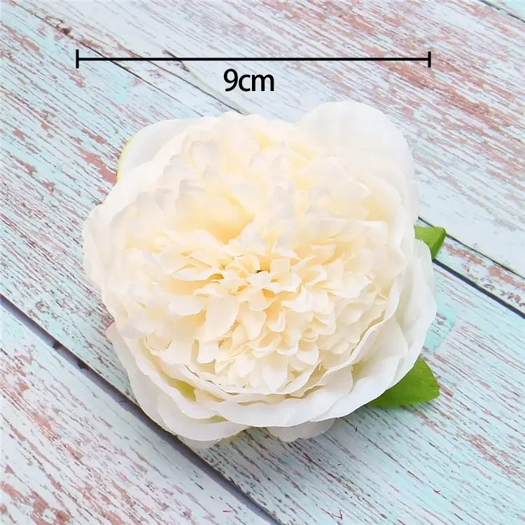 Best Selling Quality Artificial Bulk Silk Flower Head Made In China
