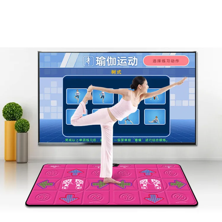 
Running dance mat wireless TV PC dual-use interface home somatosensory game pad 