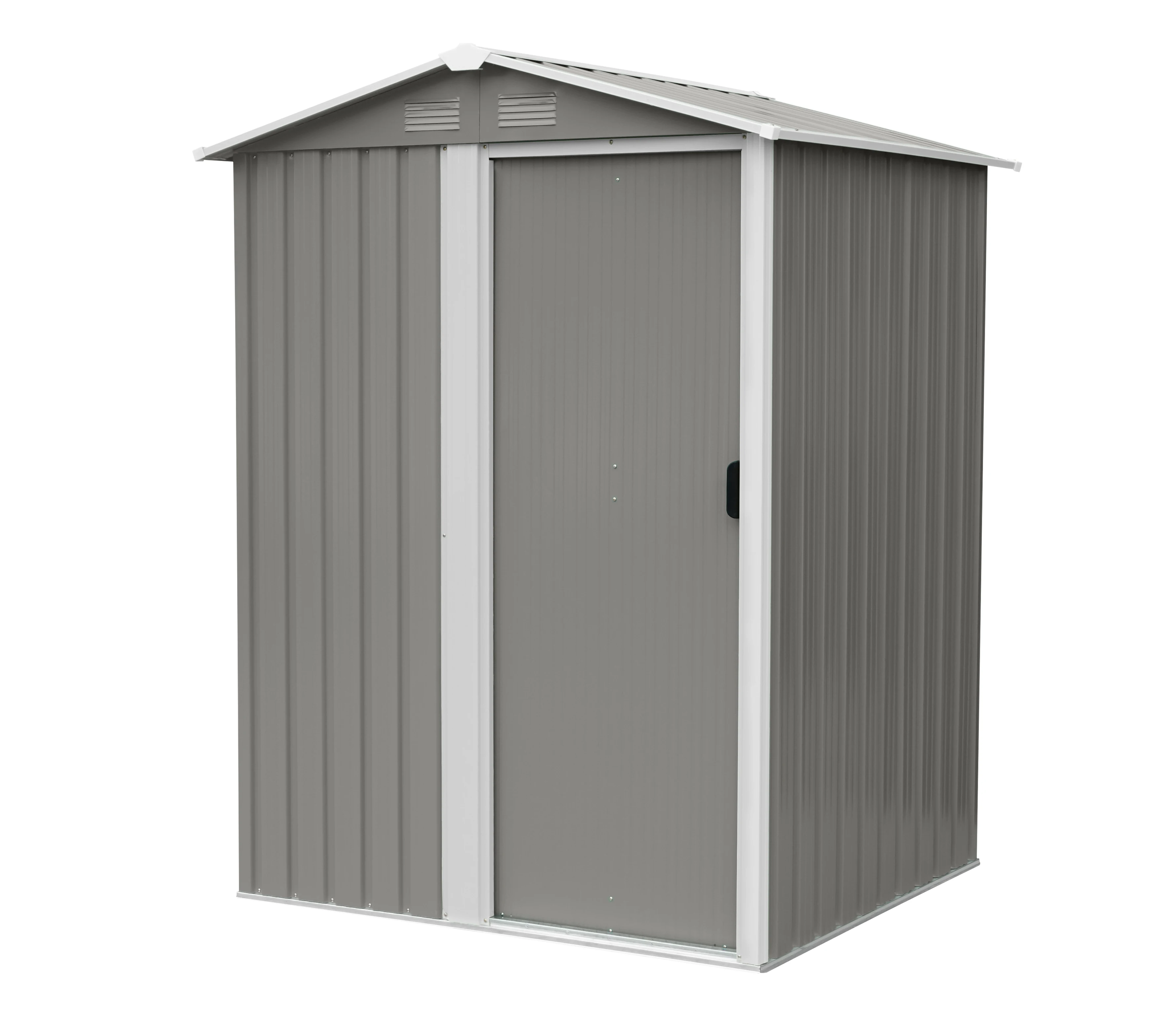 4'x5'ft Garden Storage Shed Outdoor Metal Shed Aluminum Frame Multi ...