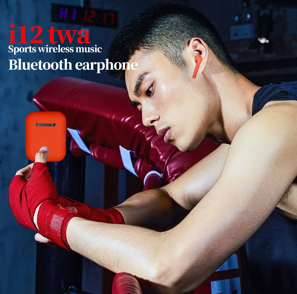 2020 New Touch Control I12 Tws Many Colors Earbuds Mini 1:1 Wireless