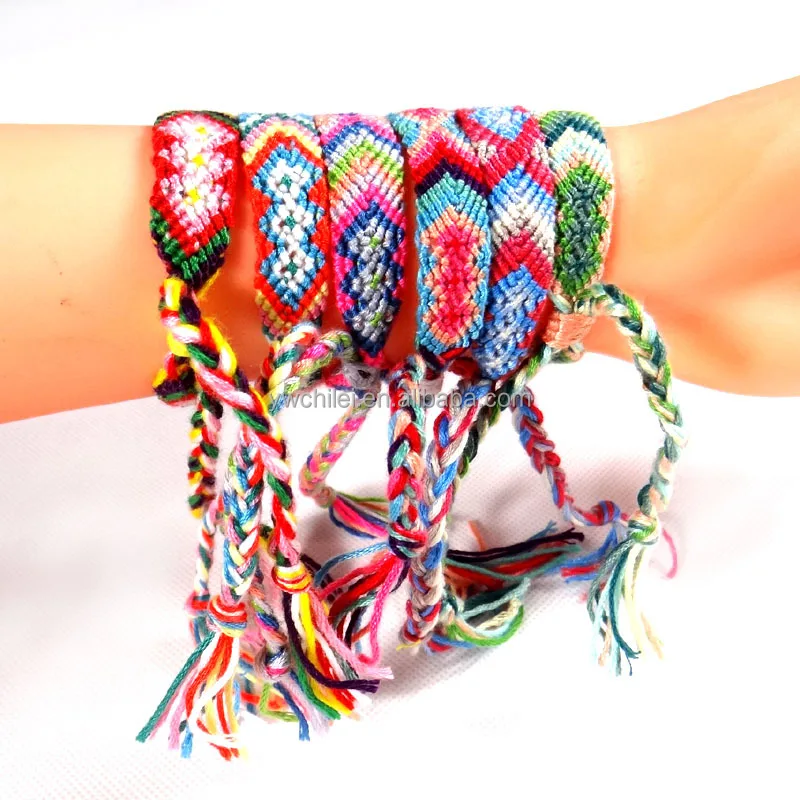 Woven friendship bracelets sales