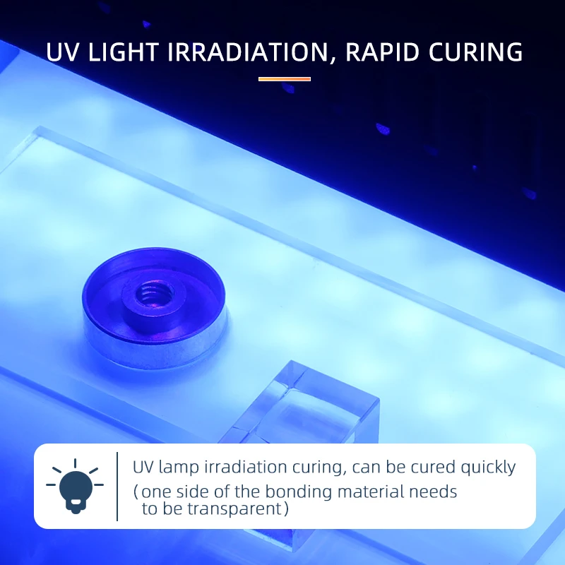 Plastic Uv Adhesive Transparent Nontrace Glue Adhesive Acrylic Pet Uv