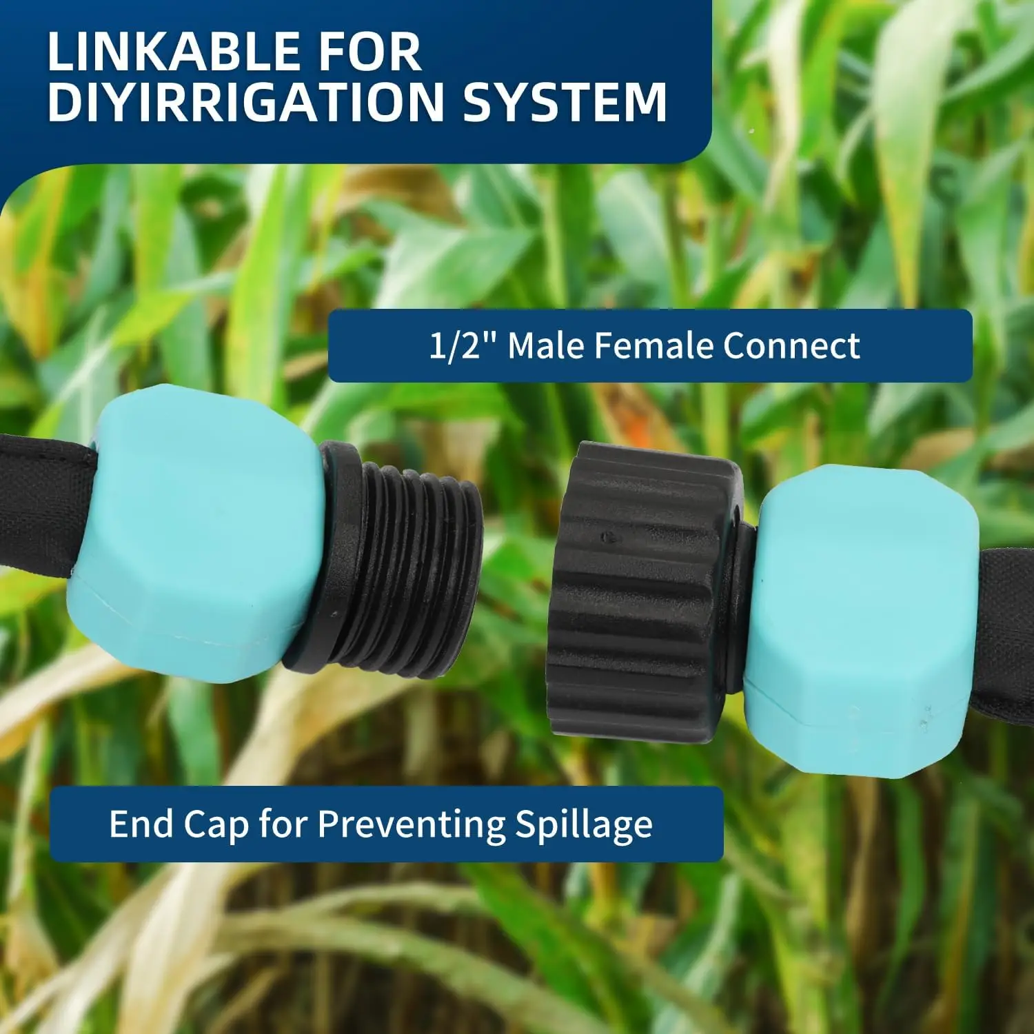 Water Saving Microporous Underground Landscaping Drip Porous Tubing For Garden Beds Irrigation