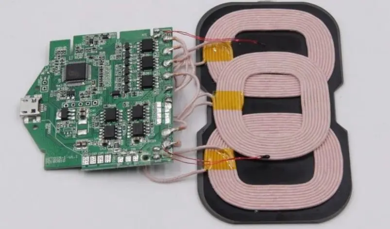 3coil wireless charger pcb