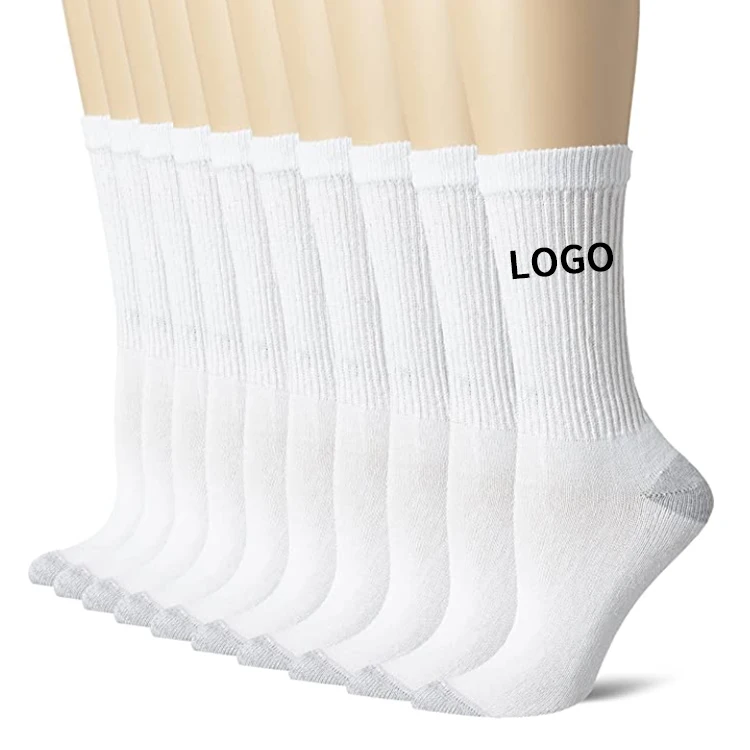Uron 2021 Custom Mens White Socks Women White Socks Men Socks Buy