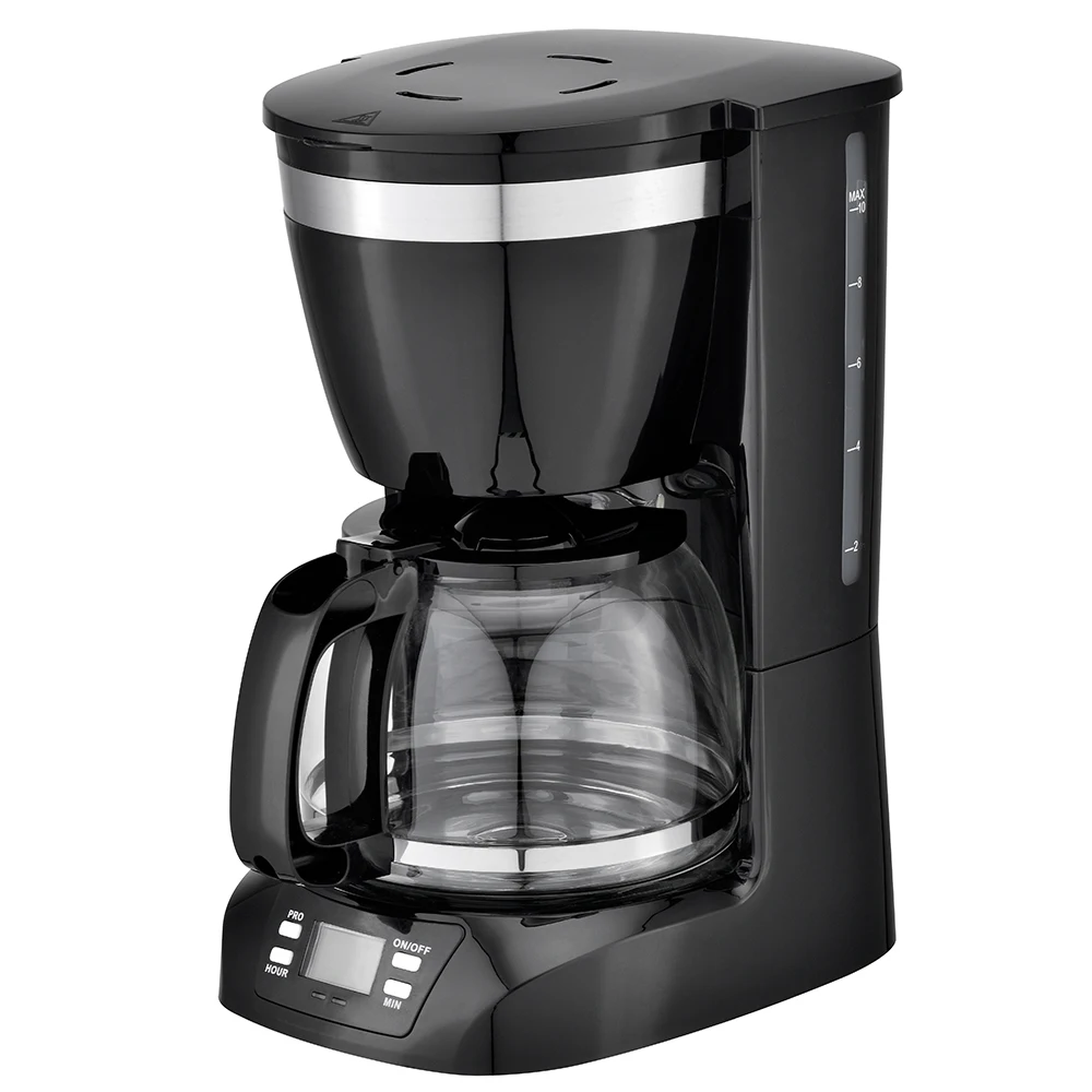 10 Cup Electric Drip Coffee Makers With Digital Buttons,Lcd Display ...