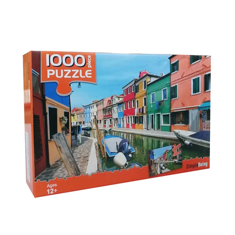 Wholesale Custom Plus Paper Jigsaw Puzzle Games 10000 Pieces For Adults