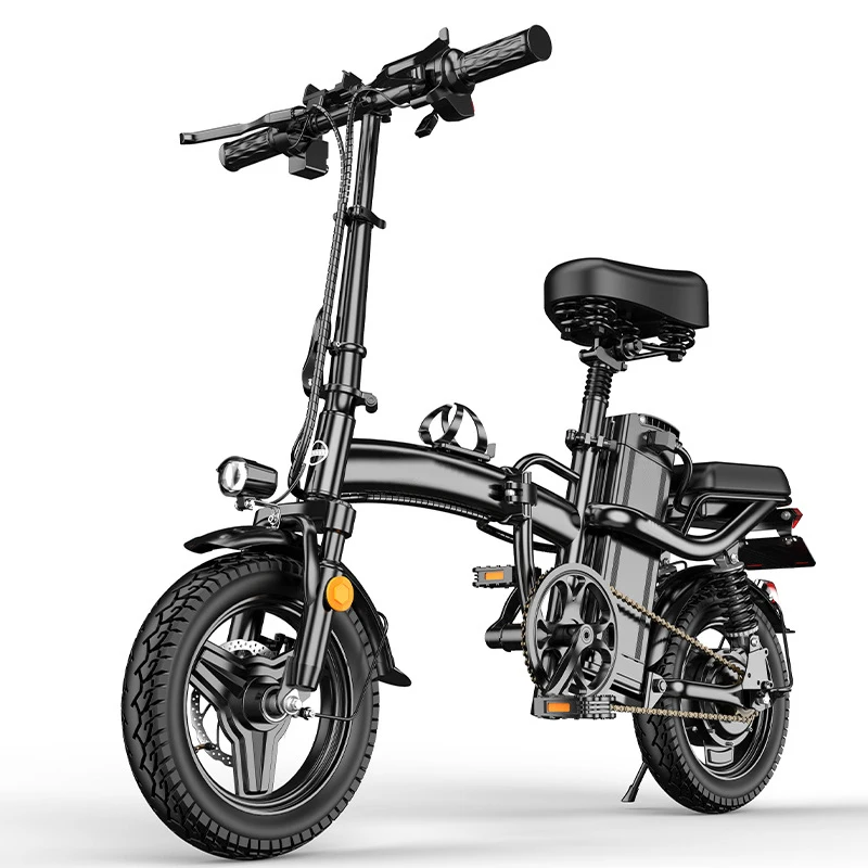 Wholesale New Foldable E Bike 48v 400w City Electric Bike 14 Inch Mini ...