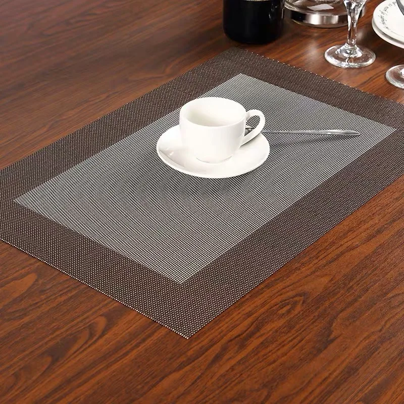 Custom Christmas Placemat Pvc Vinyl Placemat And Dining Table Mat For