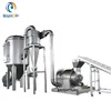 Industrial bamboo leaf hammer mill machine dry leaf pulverizer grinding machine