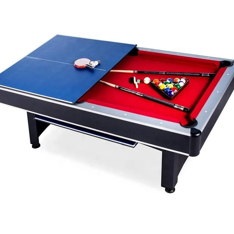 Good Quality Best Price 6ft Mdf 8 Ball Pool Billiard Table With Ping Pong Top Table Tennis Top Buy Table Tennis Top Pool Table Pool Table With Table Tennis 8 Ball Pool