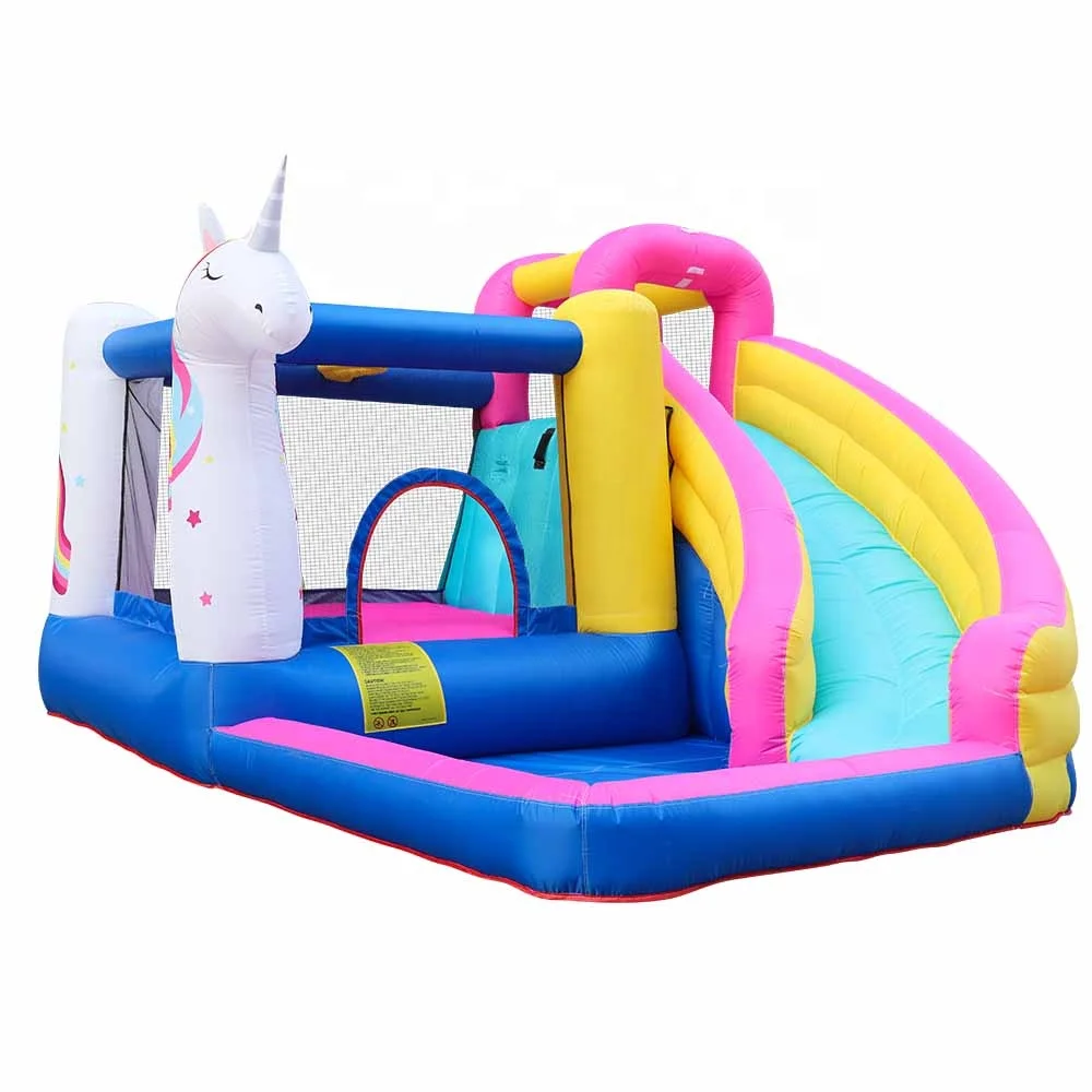 Commercial Character Playground Jumping Slide Bouncer Combo Inflatable ...