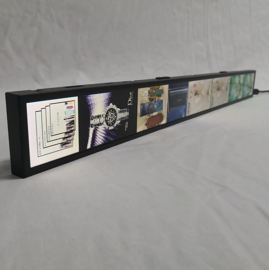 23.1inch Shop Advertising Stretch Bar Lcd Shelf Screen Display - Buy ...