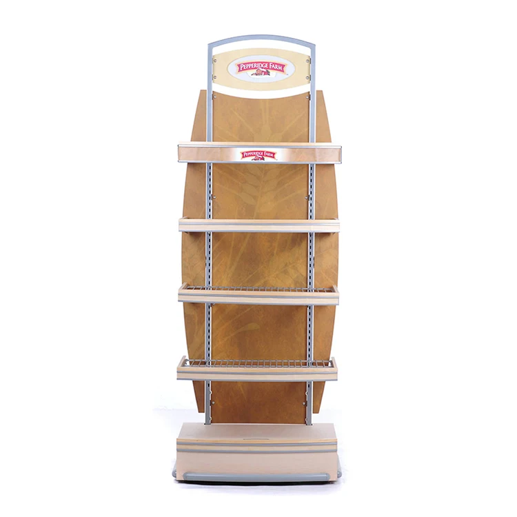 Good Quality Supermarket Shop Chocolate Metal Wood Plastic Stand Display Rack