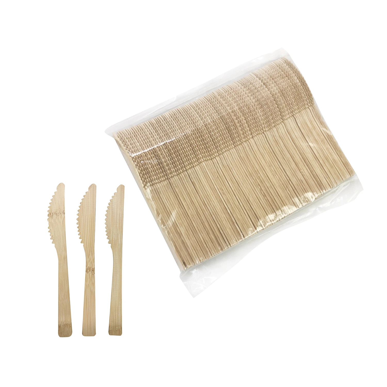 Biodegradable Disposable Bamboo Spoons And Fork Bamboo Cutlery Set ...