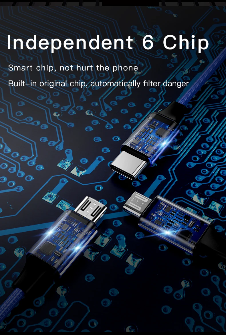 Best Selling 15CM Nylon Braided 3 IN 1 Phone Charging Cable Multi USB Cable For IPhone For Android And Type C - ANKUX.COM