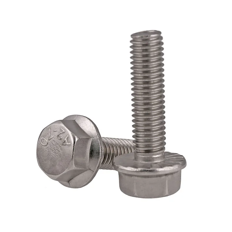 High Quality Ss316 M10 Hex Flange Head Bolts - Buy M10 Flange Bolts ...