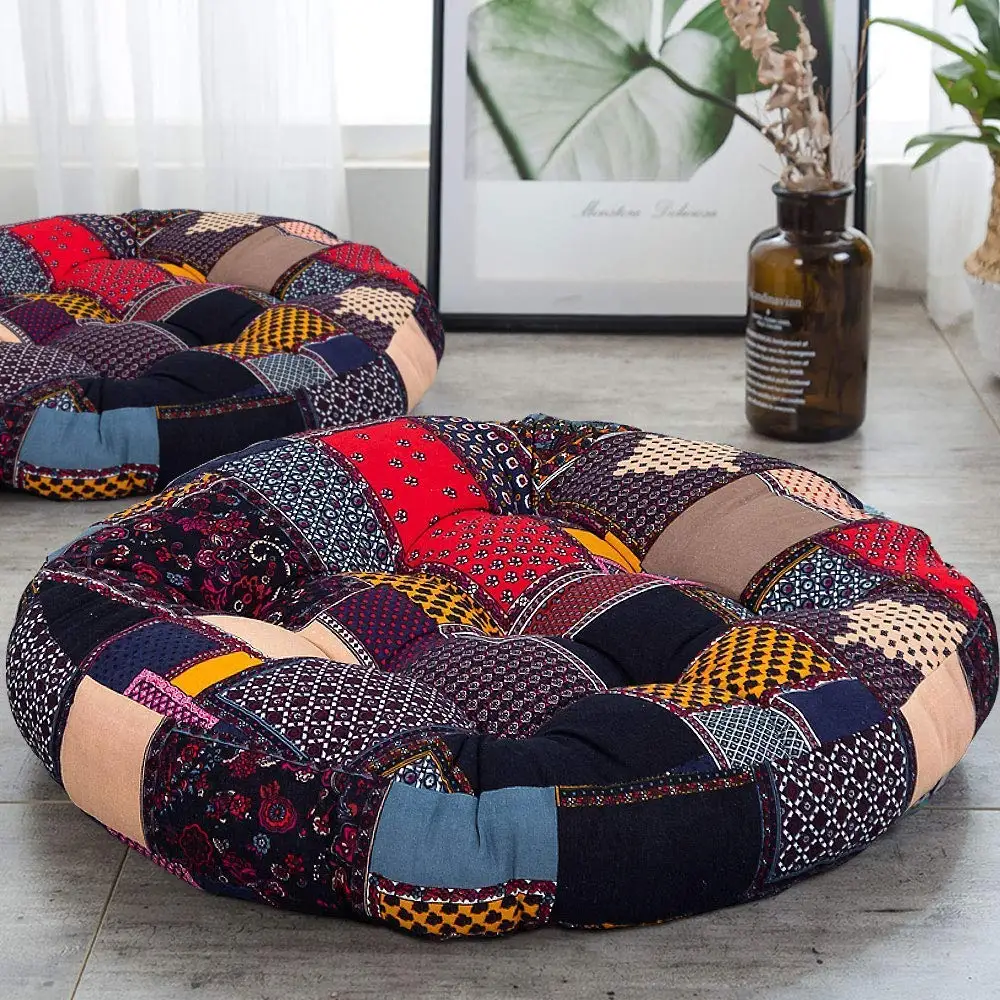 Round Meditation Pillow Bohemian Patchwork Style Seat Cushion Yoga Floor Cushion Seating Buy Floor Cushion Seating Round Meditation Pillow Yoga Seat Cushion Product On Alibaba Com