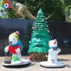 Christmas Tree and Lovely Bear for Christmas Decoration