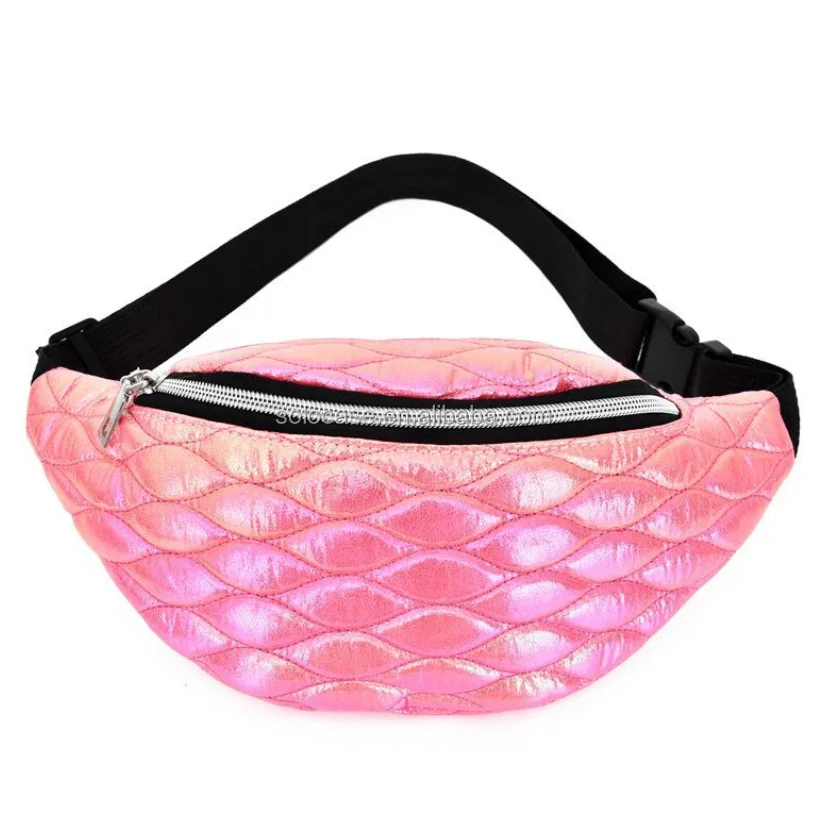 Women's Shiny Waist Bum Belt Bag
