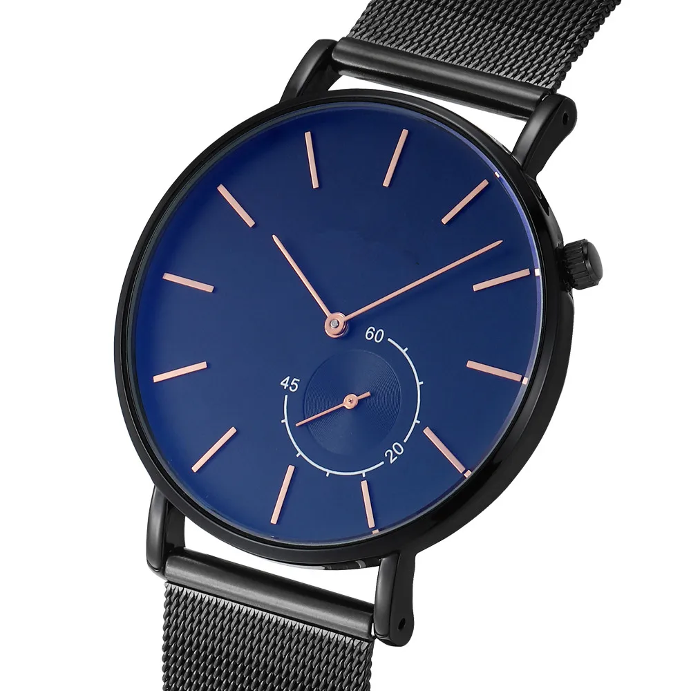 2019 豪华 relogio masculino 自定义您的 logo fashion 不锈钢网表带