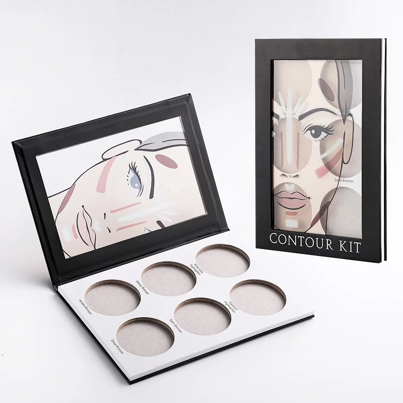 Jinayon Custom Empty Eyeshadow Eyelash Palette Package Cosmetics Makeup Products Eye shadow Palette details