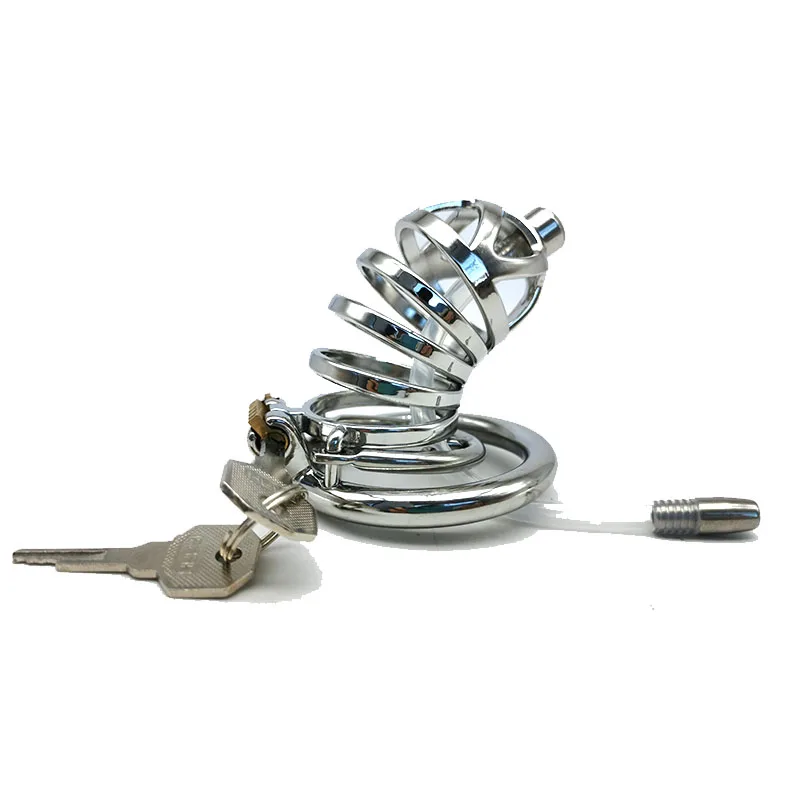 Frrk 7cm Lock Penis In Cage With Keyholder Sm Sex Toys Man Metal ...