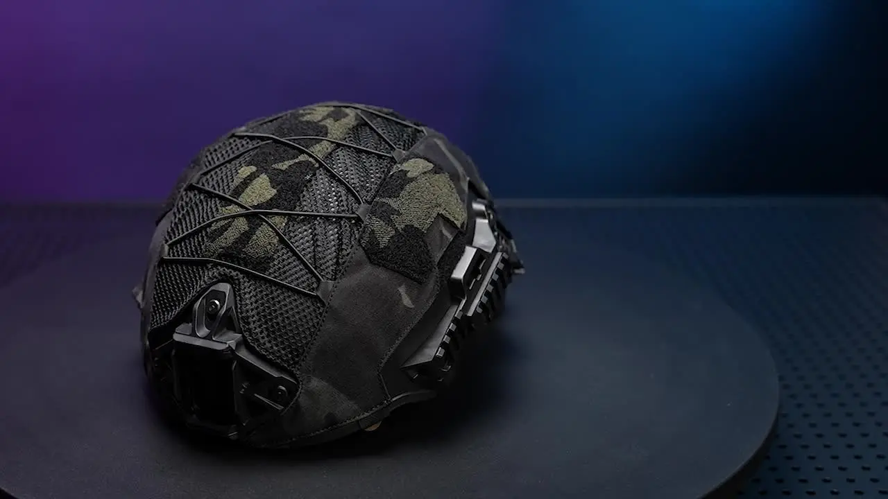Housse Camouflage Tactique pour Casque MICH 2000 - BLACKBEARD OUTDOOR – BLACKBEARD OUTDOOR INDUSTRIES
