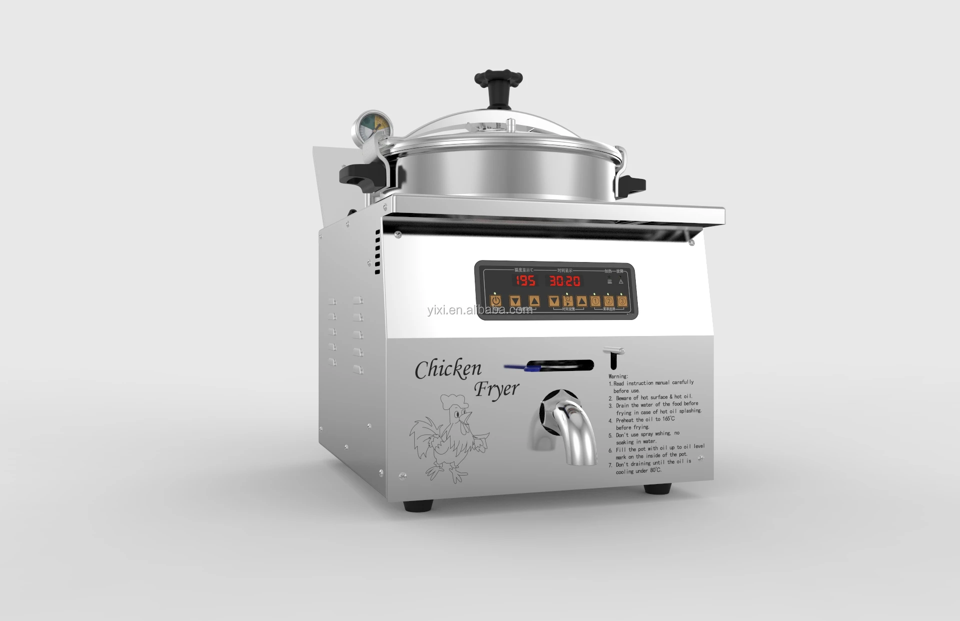 New Products Stainless Steel Industrial Pressure Cooker Mdxz16 Buy