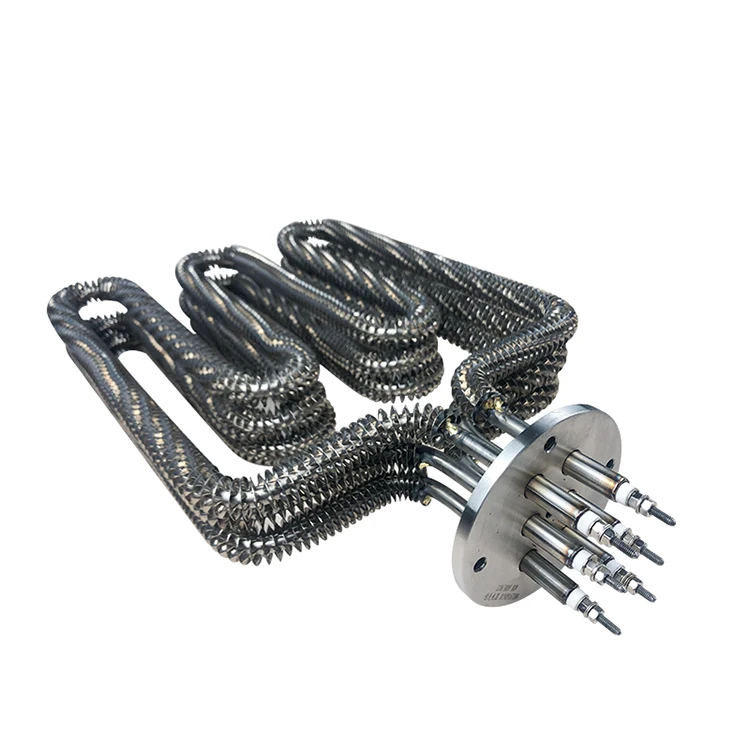 Electric 304 Stainless Steel Straight Tubular Heater Tube Pipe Heating