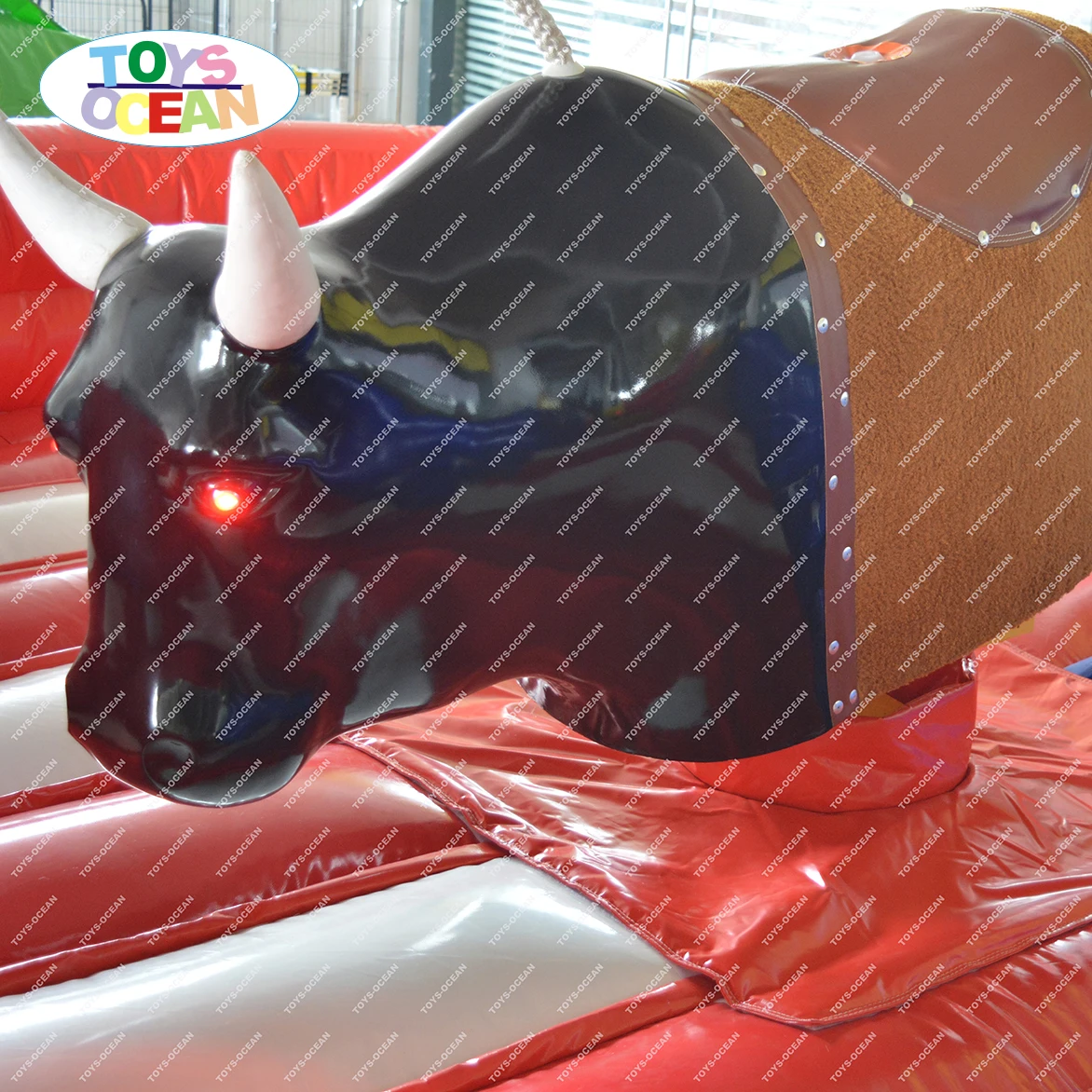 inflatable bull toy