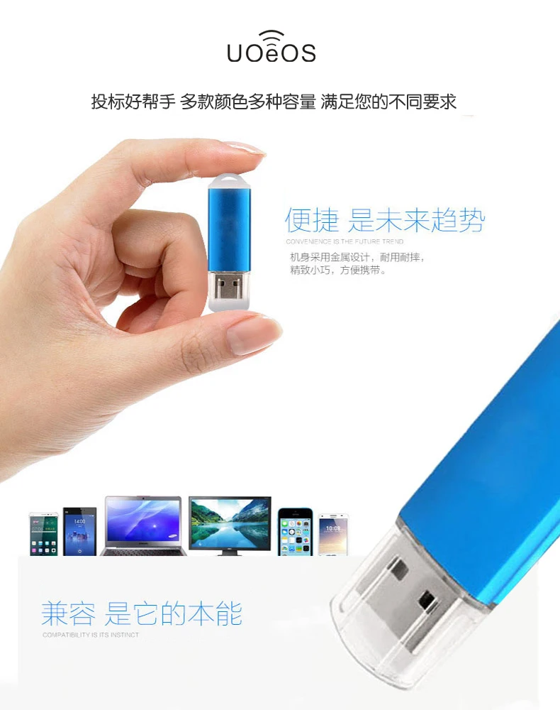 High Speed USB 3.0 Brand LOGO 16GB 32Gb 64 GB USB Flash Drives Pendrive USB Disk Style Card Material plastic - ANKUX.COM