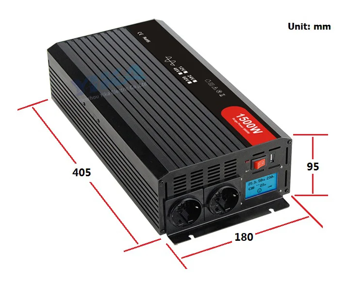 Высокочастотный инвертор. Инвертор синусоидальный ELT Impulse-12000w 48v.